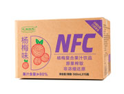 NFC杨梅味果汁560ml×15瓶